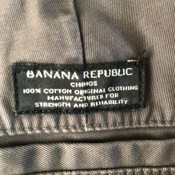 Banana Republic Dark Gray Chinos - Picture 10 of 14